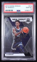 Ja Morant 2019-20 Panini Mosaic #274 RC (PSA 10) at PristineAuction.com