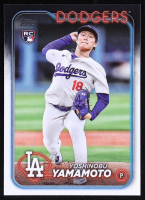 Yoshinobu Yamamoto 2024 Topps #553 RC at PristineAuction.com