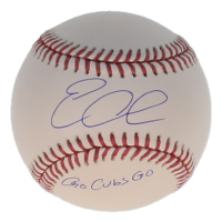 Edward Cabrera Signed OML Baseball Inscribed "Go Cubs Go" (Wilder) at PristineAuction.com