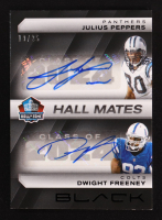 Julius Peppers / Dwight Freeney 2025 Panini Black Hall Mates Dual Autographs #1 #19/25 at PristineAuction.com