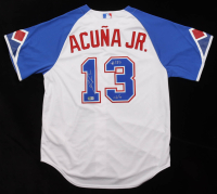 Ronald Acuna Jr. Signed Braves Nike Authentic Jersey Inscribed "40/70 Club" (Beckett) at PristineAuction.com