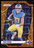 Puka Nacua 2024 Panini Prizm Prizms Lazer #168 at PristineAuction.com