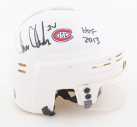 Chris Chelios Signed Canadiens Mini Helmet Inscribed "HOF 2013" (JSA) at PristineAuction.com