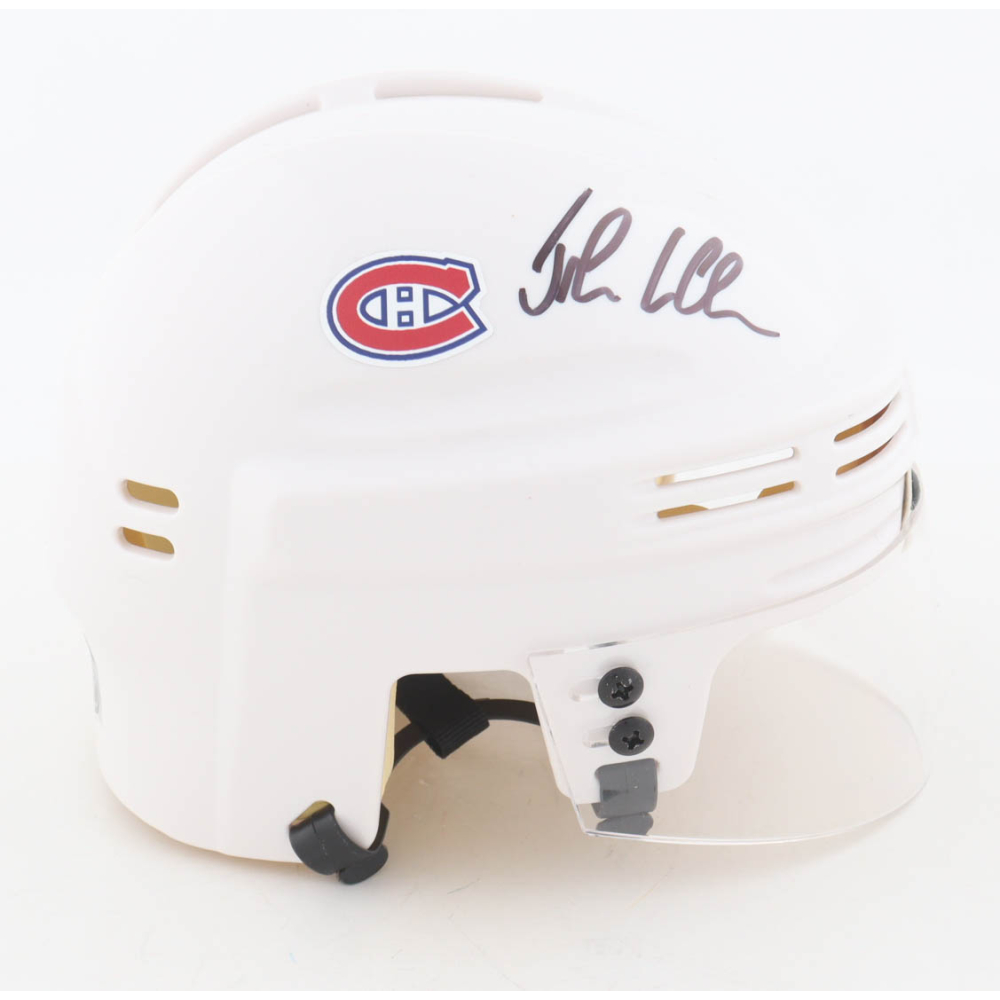John LeClair Signed Canadiens Mini Helmet (JSA) at PristineAuction.com