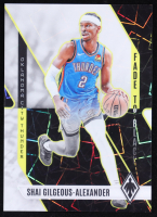 Shai Gilgeous-Alexander 2023-24 Panini Phoenix Fade To Black Phoenix White Lazer #5 #083/150 at PristineAuction.com