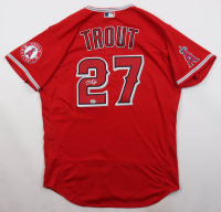 Mike Trout Signed Angels Nike Authentic Jersey (MLB) at PristineAuction.com