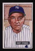 Casey Stengel 1951 Bowman MG #181 at PristineAuction.com