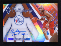 Charles Barkley 2023-24 Panini Phoenix Calligraphy Orange #11 #01/35 at PristineAuction.com