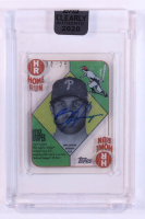 Bryce Harper 2020 Topps Clearly Authentic '51 Red Blue Backs Autographs #51ABH #20/25 at PristineAuction.com
