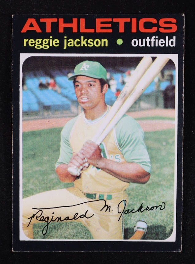 Reggie Jackson 1971 Topps #20 at PristineAuction.com Reggie Jackson 1971 Topps #20 at PristineAuction.com
