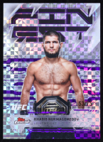 Khabib Nurmagomedov 2025 Finest UFC Checkerboard Purple Refractors #235 #53/75 at PristineAuction.com