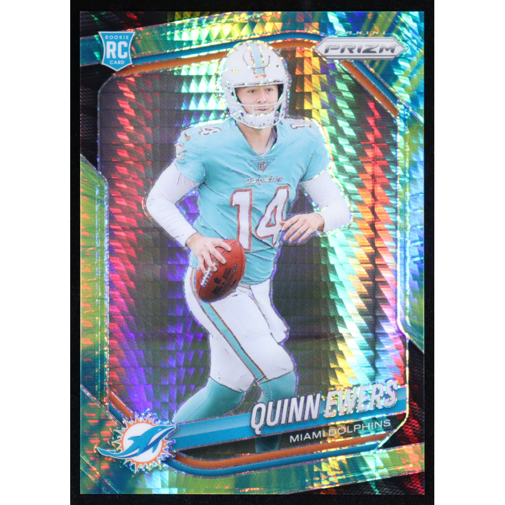 Quinn Ewers 2025 Panini Prizm Hyper #307 RC #183/200 at PristineAuction.com