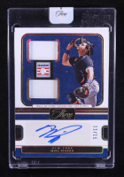 Mike Piazza 2023 Panini Three and Two Hall of Fame Dual Swatch Signatures Holo Gold #14 #11/15 at PristineAuction.com