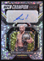 Alexander Volkanovski 2023 Panini Prizm UFC Champion Signatures Prizms Under Card #CSAVK at PristineAuction.com