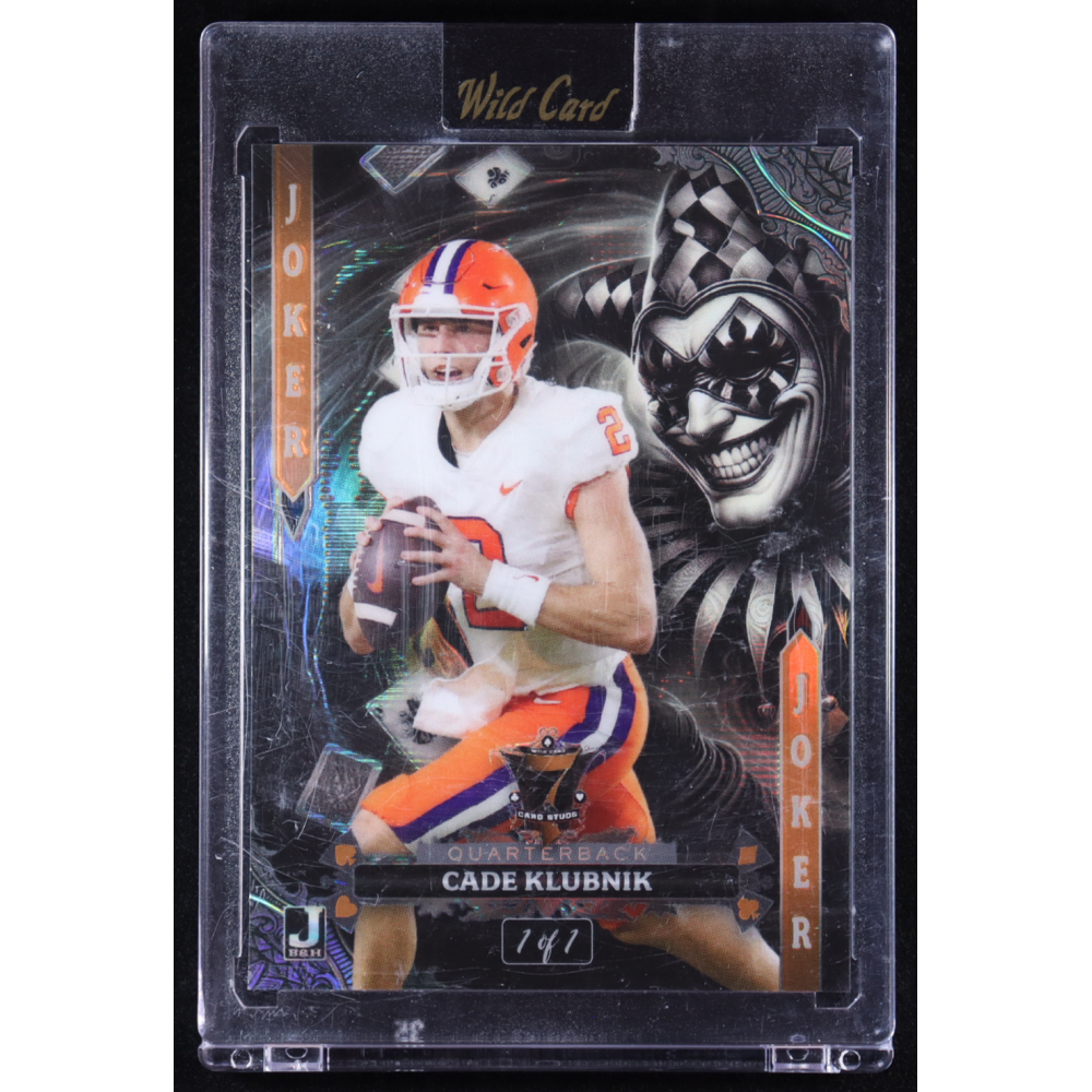 Cade Klubnik 2024 Wild Card 7 Card Studs Joker #CK #1/1 at PristineAuction.com