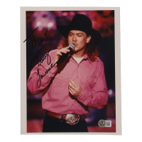 Tracy Lawrence Signed 8x10 Photo Inscribed "Thanks" (Beckett) at PristineAuction.com