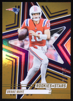 Drake Maye 2025 Rookies and Stars Orange #32 #212/249 at PristineAuction.com