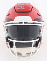 Kerby Joseph Signed Lions Custom Authentic On-Field SpeedFlex Helmet Inscribed "2024 ALL PRO" (JSA) at PristineAuction.com
