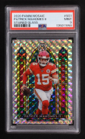 Patrick Mahomes II 2020 Panini Mosaic Stained Glass #SG1 (PSA 9) at PristineAuction.com