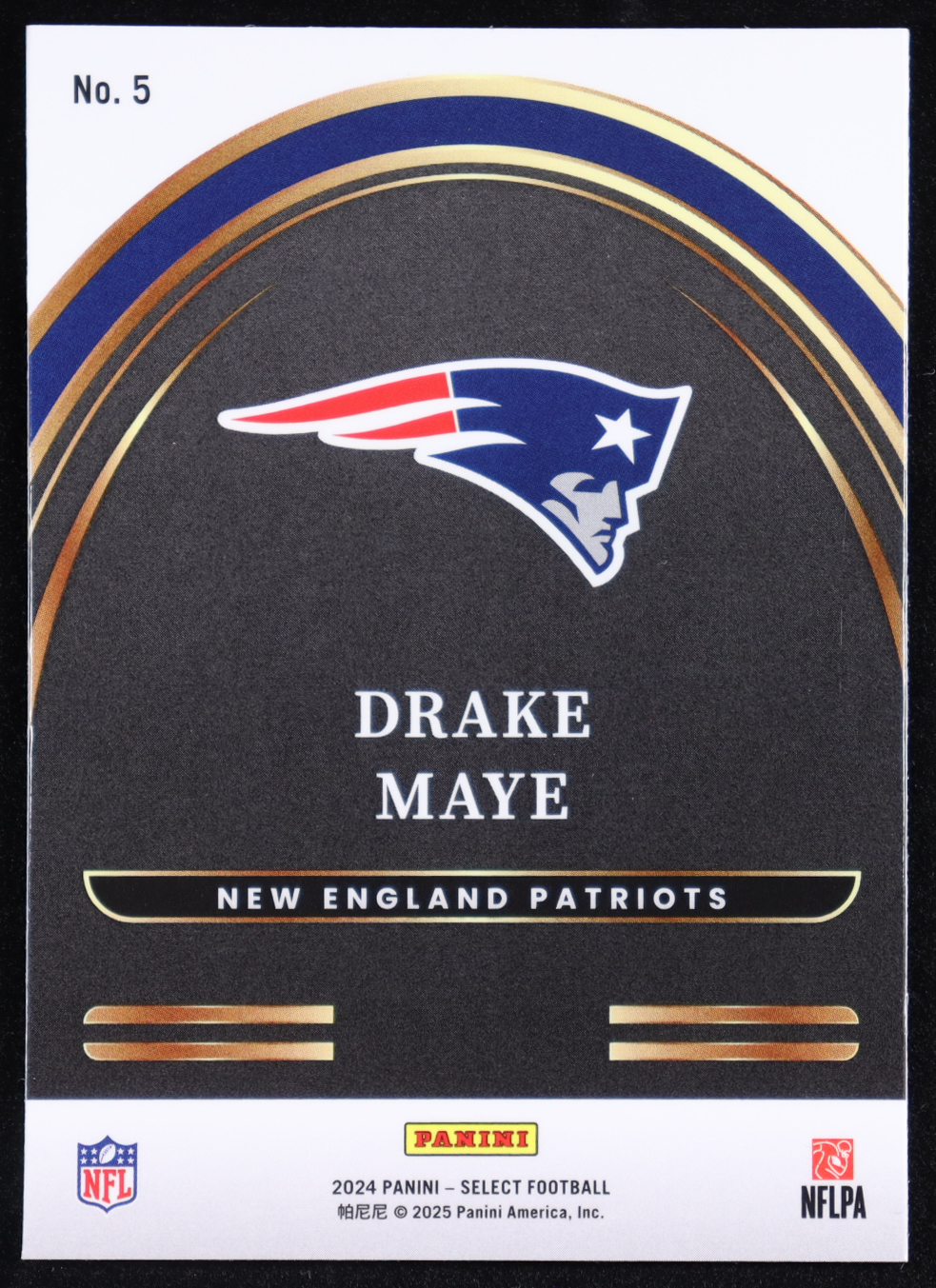 Drake Maye 2024 Select Select Future #5 RC at PristineAuction.com Drake Maye 2024 Select Select Future #5 RC at PristineAuction.com