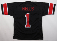 Justin Fields Signed Jersey (Beckett) at PristineAuction.com