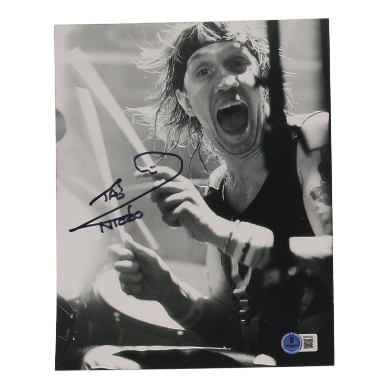 Nicko McBrain Signed 8x10 Photo (Beckett) at PristineAuction.com Nicko McBrain Signed 8x10 Photo (Beckett) at PristineAuction.com