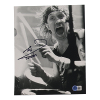 Nicko McBrain Signed 8x10 Photo (Beckett) at PristineAuction.com