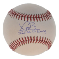 Trevor Bauer Signed OML Baseball Inscribed "2020 NL CY Young" (Wilder) at PristineAuction.com