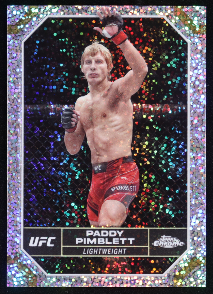 Paddy Pimblett 2024 Topps Chrome UFC Speckle Refractors #151 #171/299
