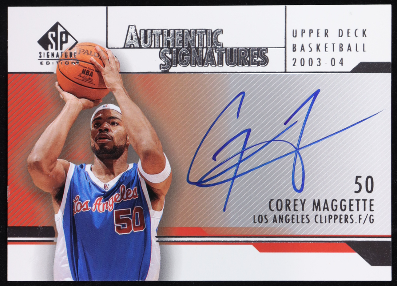 Corey Maggette 2004-05 SP Authentic Signatures #CM at PristineAuction.com Corey Maggette 2004-05 SP Authentic Signatures #CM at PristineAuction.com