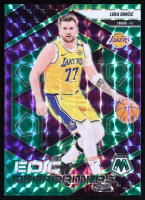 Luka Doncic 2024-25 Panini Mosaic Epic Performers Mosaic Green #10 at PristineAuction.com