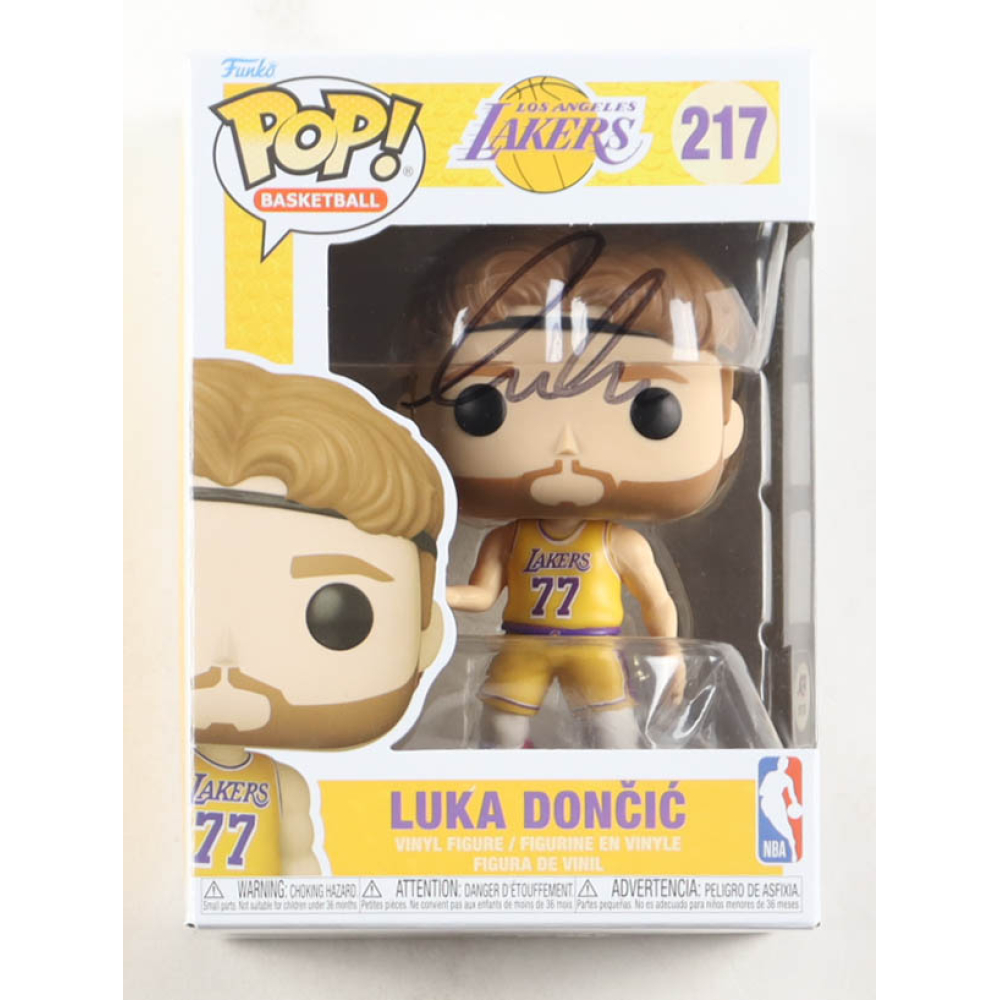 Luka Doncic Signed Lakers #217 Funko Pop! Vinyl Figure (PSA) at PristineAuction.com