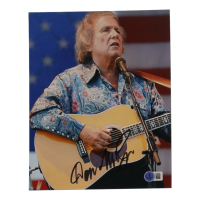 Don McLean Signed 8x10 Photo (Beckett) at PristineAuction.com