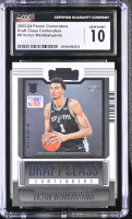 Victor Wembanyama 2023-24 Panini Contenders Draft Class Contenders #9 RC (CGC 10) at PristineAuction.com