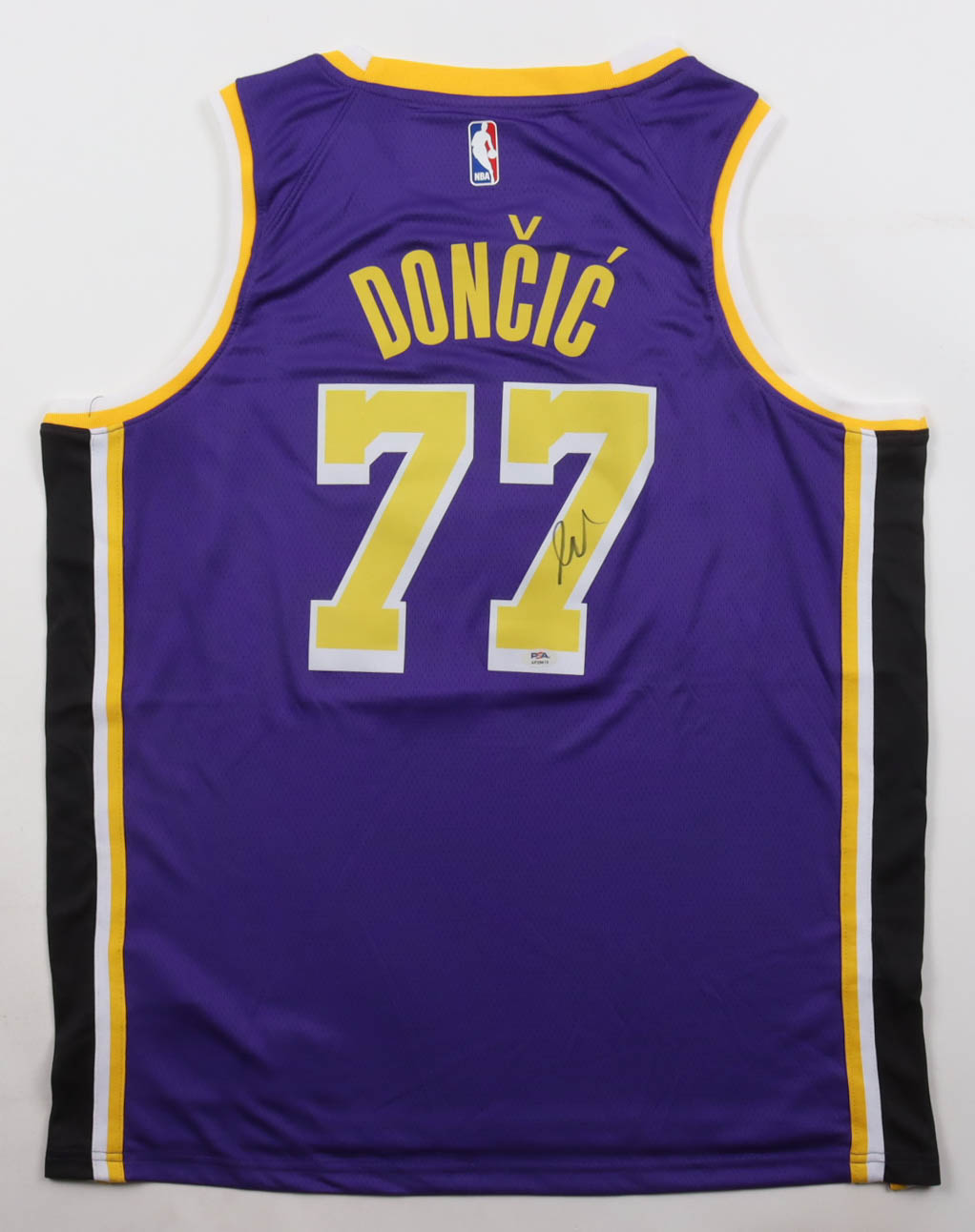 Luka Doncic Signed Signed Lakers Jordan Authentic Jersey (PSA) at PristineAuction.com Luka Doncic Signed Signed Lakers Jordan Authentic Jersey (PSA) at PristineAuction.com