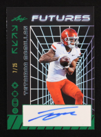 Tetairoa McMillan 2024 Leaf Futures Autographs Green #ATMM RC #7/25 at PristineAuction.com