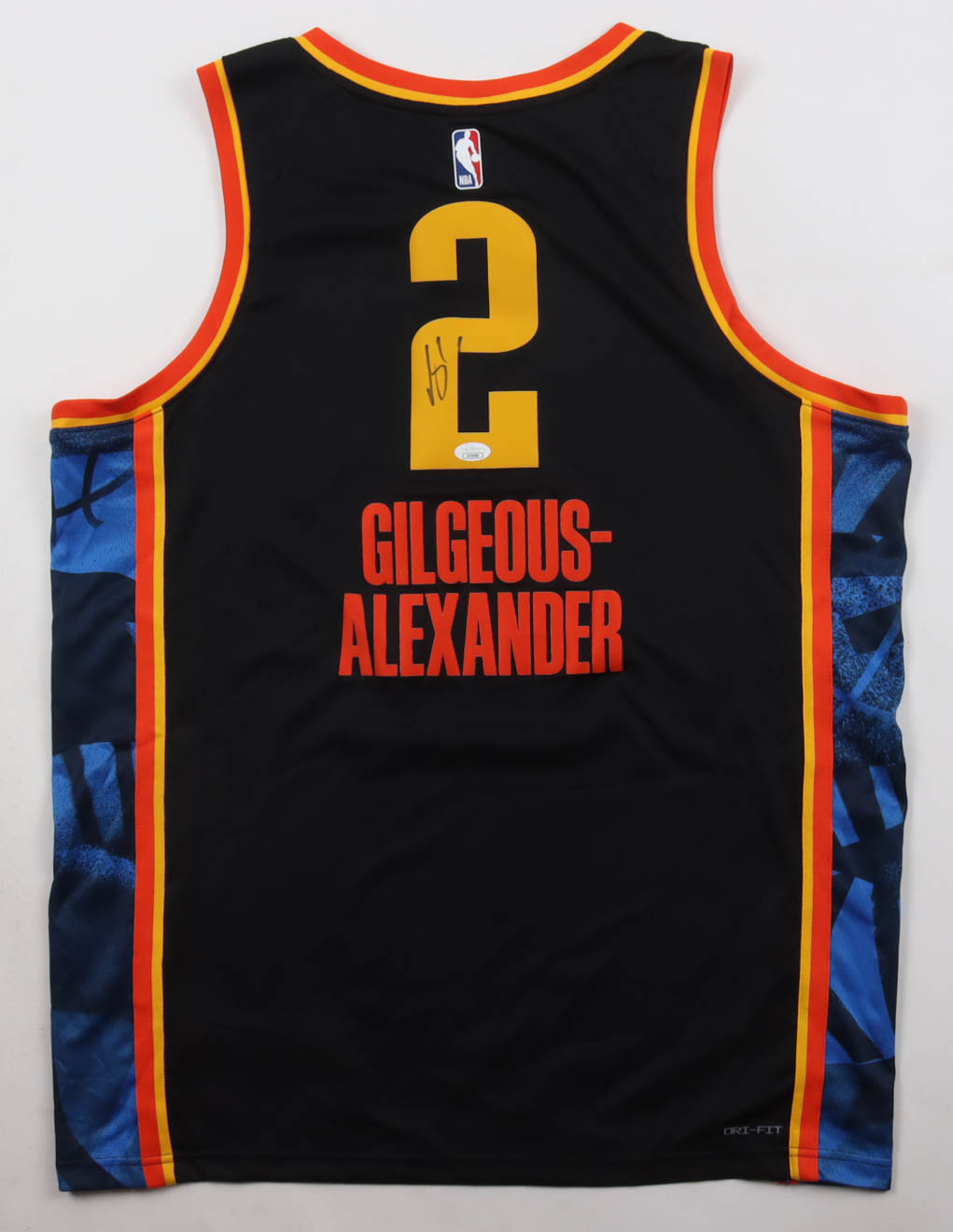 Shai Gilgeous-Alexander Signed Thunder Nike Authentic Jersey (JSA) at PristineAuction.com Shai Gilgeous-Alexander Signed Thunder Nike Authentic Jersey (JSA) at PristineAuction.com