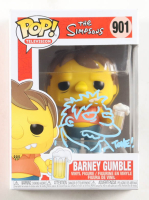 Tone Rodriguez Signed "The Simpsons" #901 Barney Gumble Funko Pop! Vinyl Figure with Hand-Drawn Sketch (PSA) at PristineAuction.com