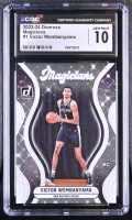 Victor Wembanyama 2023-24 Donruss Magicians #1 RC (CGC 10) at PristineAuction.com