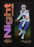 Josh Allen 2025 Certified Night Moves #20 at PristineAuction.com
