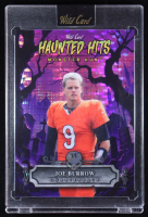 Joe Burrow 2025 Wild Card Haunted Hits Monster Hunt Purple Pulsar #JB #1/1 at PristineAuction.com