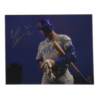 Nico Hoerner Signed Cubs 8x10 Photo (Wilder) at PristineAuction.com