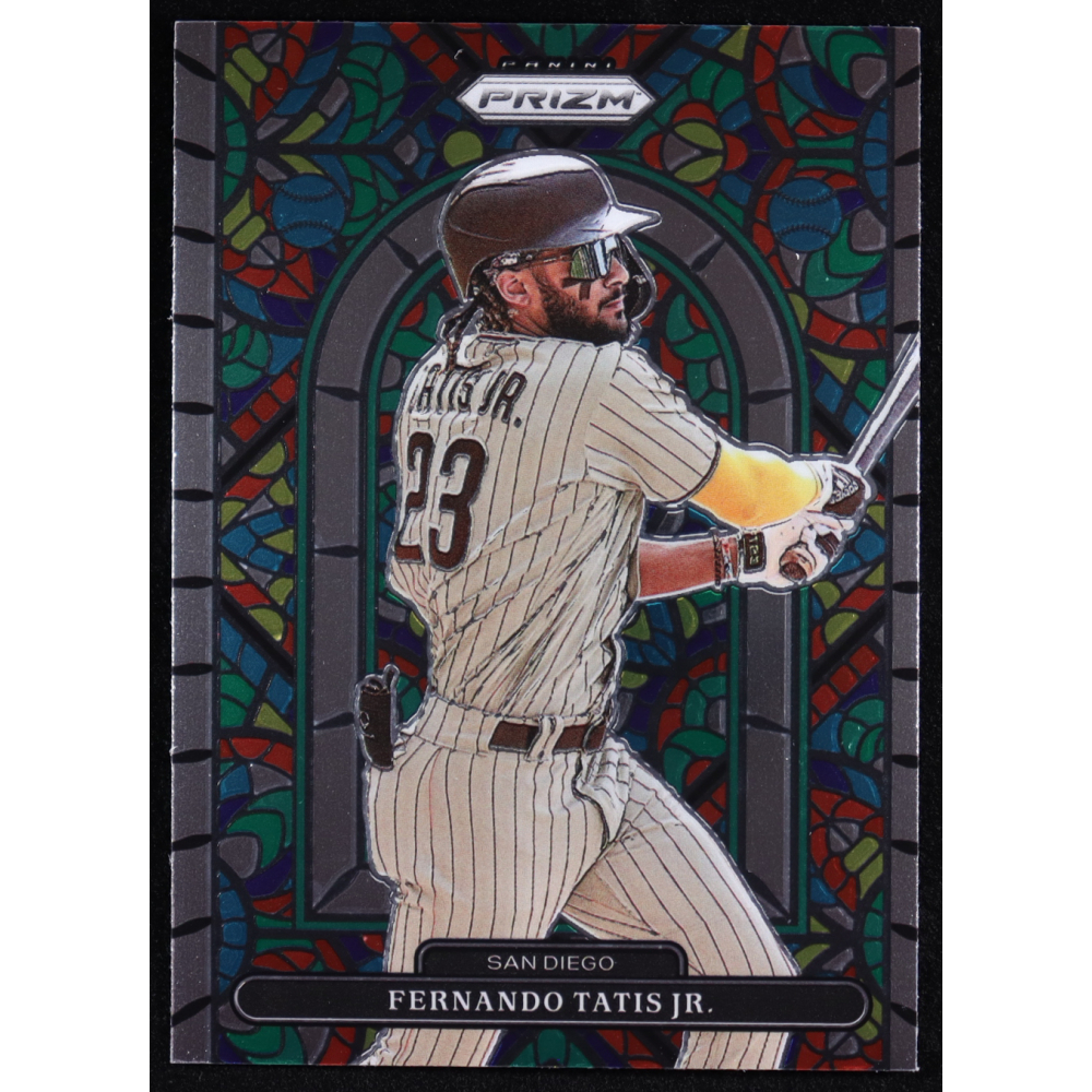 Fernando Tatis Jr. 2022 Panini Prizm Stained Glass #1 at PristineAuction.com