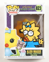 Tone Rodriguez Signed "The Simpsons: Treehouse of Horror" #823 Alien Maggie Funko Pop! Vinyl Figure with Hand-Drawn Sketch (Beckett) at PristineAuction.com