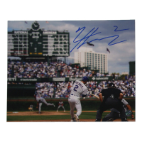 Nico Hoerner Signed Cubs 8x10 Photo (Wilder) at PristineAuction.com