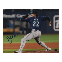 Bryan Woo Signed Mariners 8x10 Photo (Wilder) at PristineAuction.com