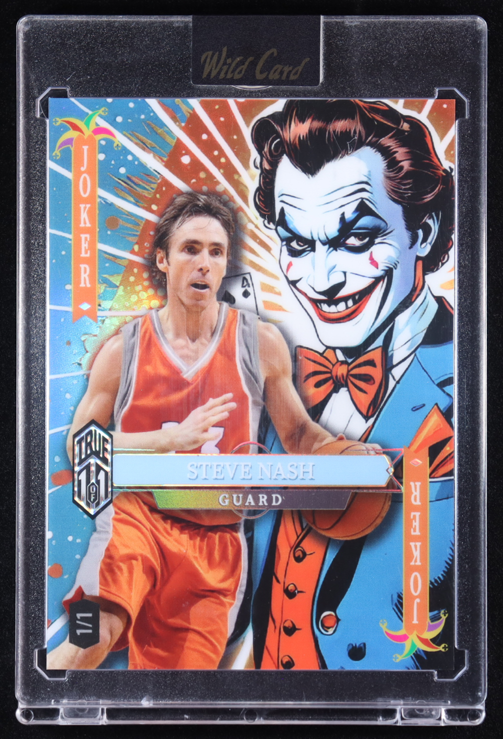 Steve Nash 2025 Wild Card Jokers Wild Multi-Sport Joker #SNNft07 #1/1 at PristineAuction.com Steve Nash 2025 Wild Card Jokers Wild Multi-Sport Joker #SNNft07 #1/1 at PristineAuction.com