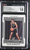 Victor Wembanyama 2023-24 Donruss Franchise Features #29 RC (CGC 10) at PristineAuction.com