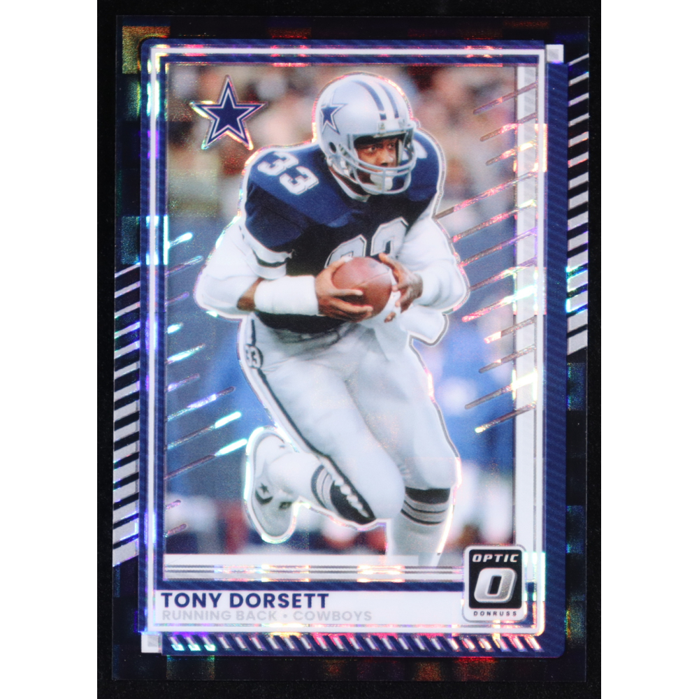 Tony Dorsett 2025 Panini Donruss Optic Black Pandora #58 #13/25 at PristineAuction.com