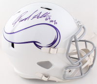 Jared Allen Signed Vikings Full-Size Alternate Speed Helmet Inscribed "HOF 25" (Beckett) at PristineAuction.com